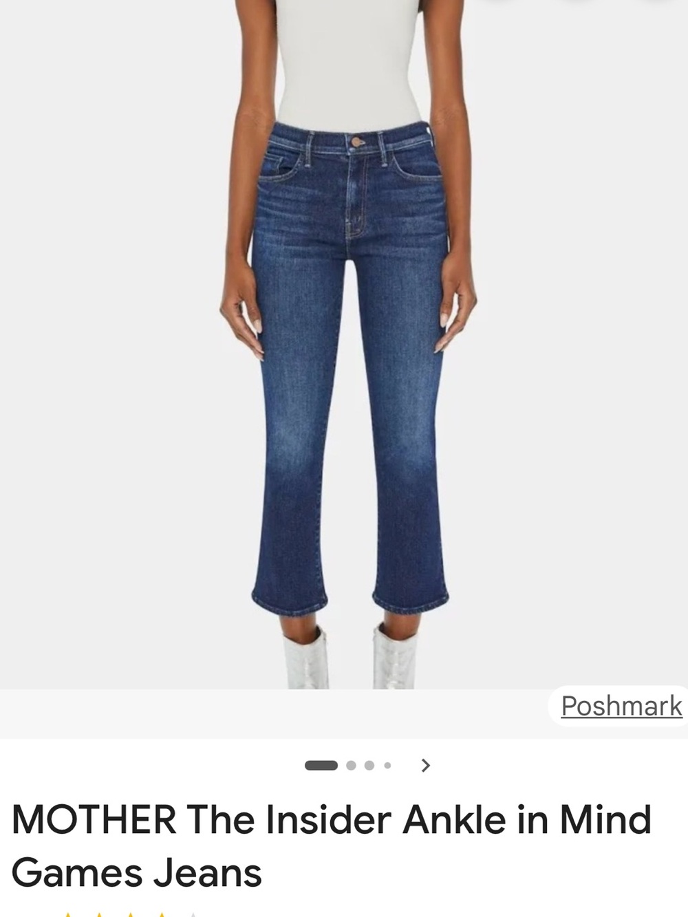 MOTHER The Insider Ankle Jean Mind Games